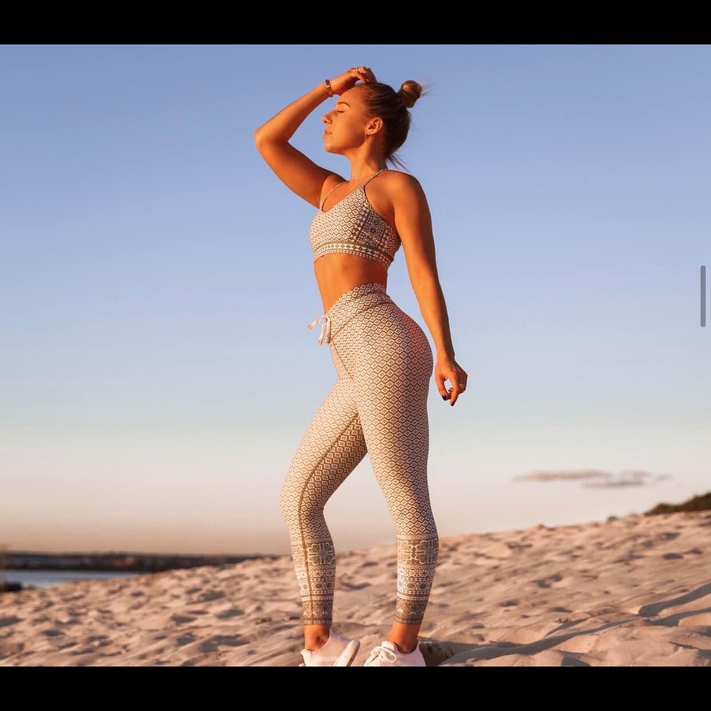 SDxWFA Olive Vinyasa Flow Leggings
